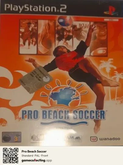 Pro Beach Soccer PlayStation 2, PAL box front