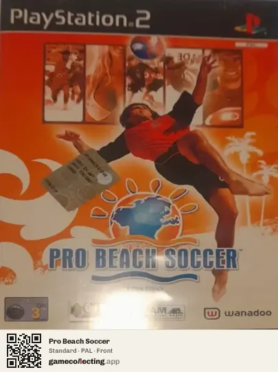 Pro Beach Soccer PlayStation 2, PAL box front