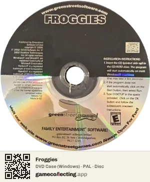 Froggies Computer, PAL disc