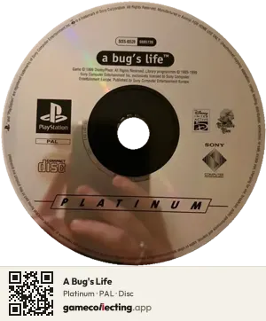 A Bug's Life PlayStation, PAL disc