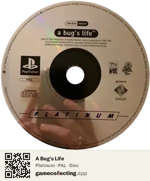 A Bug's Life PlayStation, PAL disc