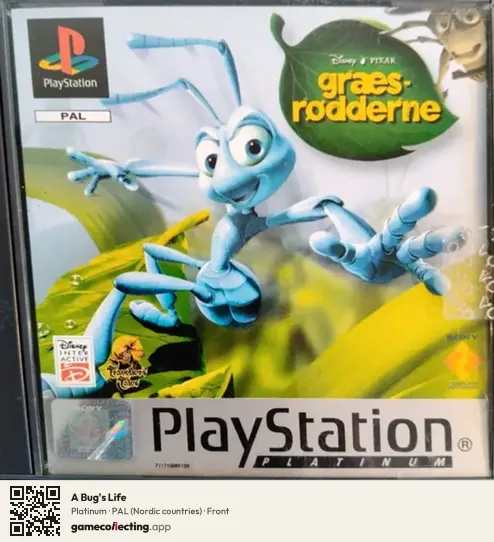 A Bug's Life PlayStation, Nordic countries box front
