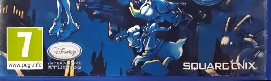 Kingdom Hearts, the PEGI square on its front