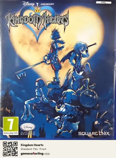 Kingdom Hearts PlayStation 2, PAL box front