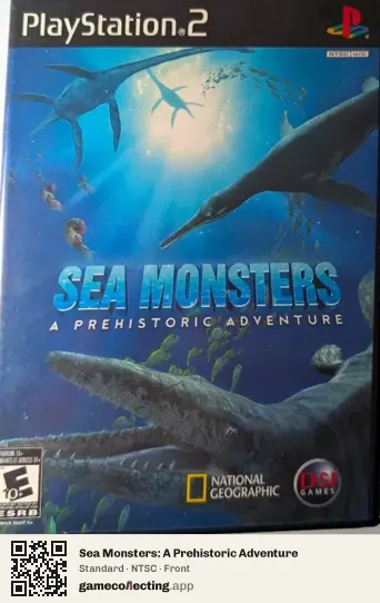 Sea Monsters: A Prehistoric Adventure PlayStation 2, NTSC box front