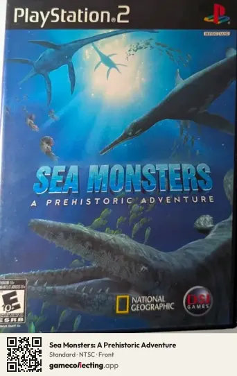 Sea Monsters: A Prehistoric Adventure PlayStation 2, NTSC box front