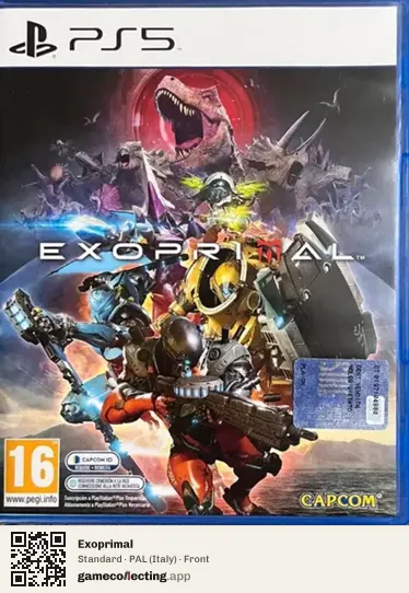 Exoprimal PlayStation 5, Italy box front