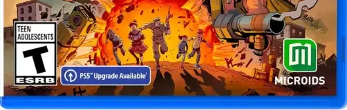 Operation Wolf Returns: First Mission, the ESRB box on its front