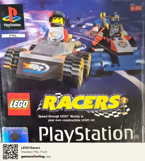 LEGO Racers PlayStation, PAL box front