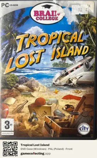 Tropical Lost Island Computer, Poland box front