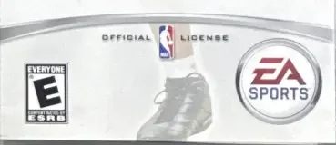 NBA Live 06, the ESRB box on its front