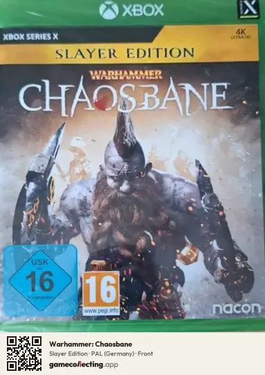 Warhammer: Chaosbane Xbox Series X, Germany box front