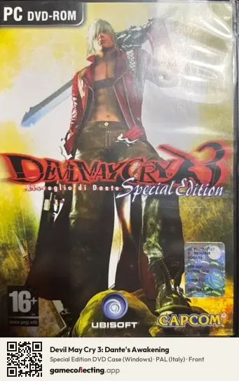 Devil May Cry 3: Dante's Awakening Computer, Italy box front