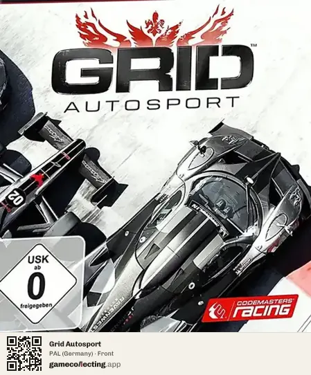 Grid Autosport PlayStation 3, Germany box front
