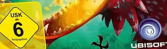 Rayman Legends, the USK square on its front