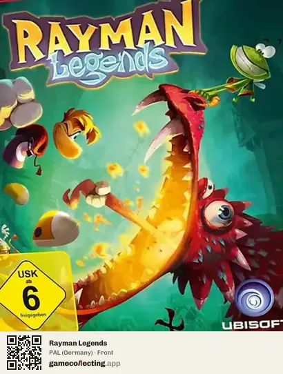 Rayman Legends PlayStation 3, Germany box front
