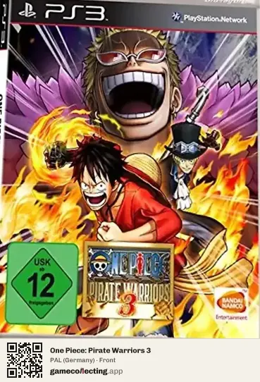 One Piece: Pirate Warriors 3 PlayStation 3, Germany box front