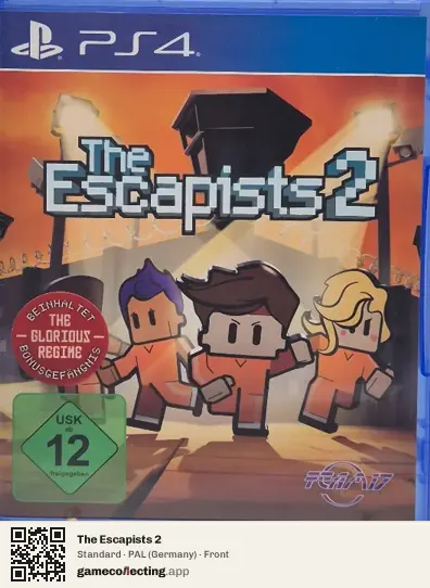 The Escapists 2 PlayStation 4, Germany box front