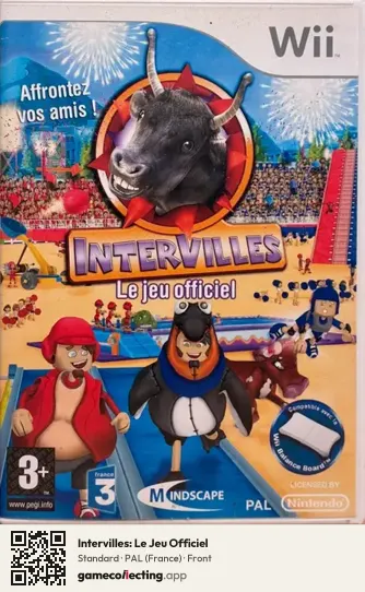 Intervilles: Le Jeu Officiel Nintendo Wii, France box front