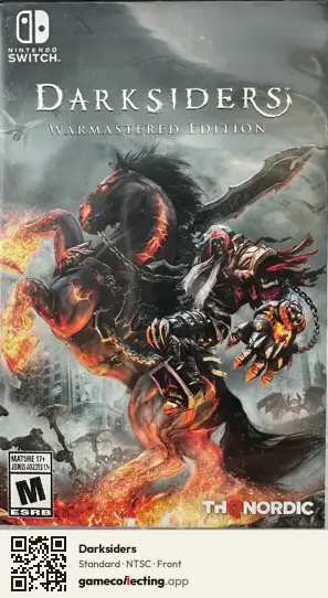 Darksiders Nintendo Switch, NTSC box front