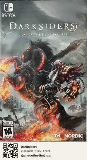 Darksiders Nintendo Switch, NTSC box front