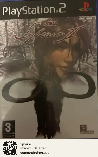 Syberia II PlayStation 2, PAL box front