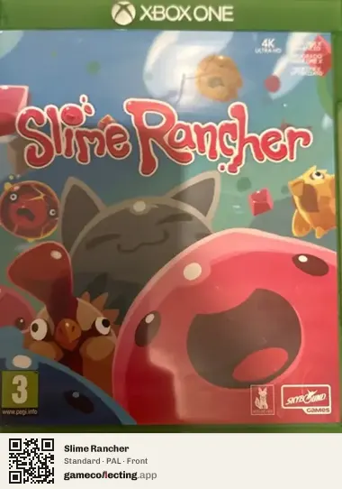 Slime Rancher Xbox One, PAL box front