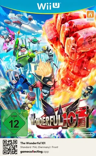 The Wonderful 101 Nintendo Wii U, Germany box front