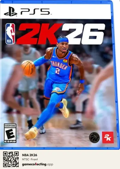 NBA 2K26 PlayStation 5, NTSC box front
