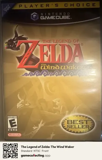 The Legend of Zelda: The Wind Waker Nintendo GameCube, NTSC box front