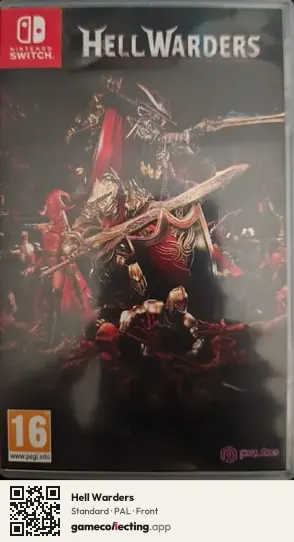Hell Warders Nintendo Switch, PAL box front