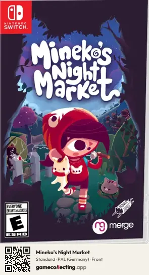 Mineko's Night Market Nintendo Switch, Germany box front