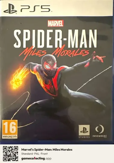 Marvel's Spider-Man: Miles Morales PlayStation 5, PAL box front