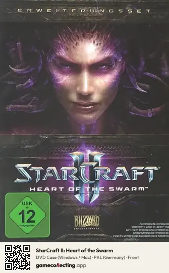 StarCraft II: Heart of the Swarm Computer, Germany box front