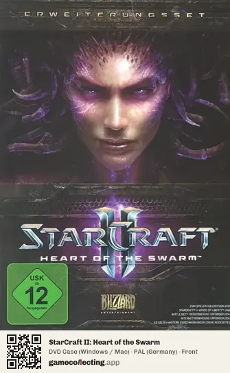 StarCraft II: Heart of the Swarm Computer, Germany box front