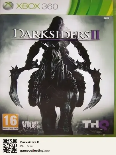 Darksiders II Xbox 360, PAL box front