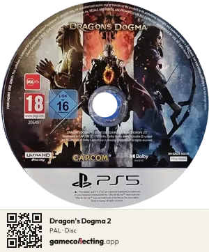 Dragon's Dogma 2 PlayStation 5, PAL disc