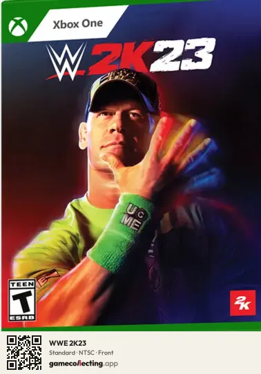 WWE 2K23 Xbox One, NTSC box front
