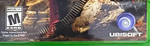 Far Cry 4, the PEGI square on its front