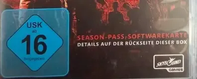 The Walking Dead: The Final Season, the USK square on its front