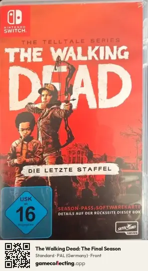 The Walking Dead: The Final Season Nintendo Switch, Germany box front