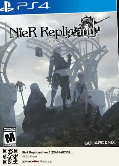 NieR Replicant ver.1.22474487139... PlayStation 4, NTSC box front