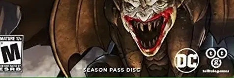 Batman: The Enemy Within, the ESRB box on its front