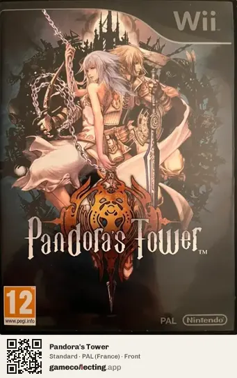 Pandora's Tower Nintendo Wii, France box front