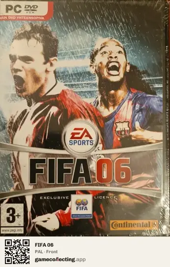 FIFA 06 Computer, PAL box front