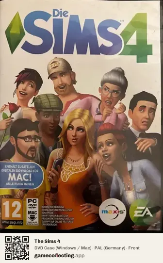 The Sims 4 Computer, Germany box front