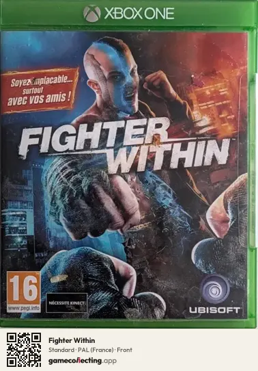 Fighter Within Xbox One, France box front