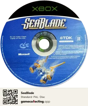SeaBlade Xbox, PAL disc