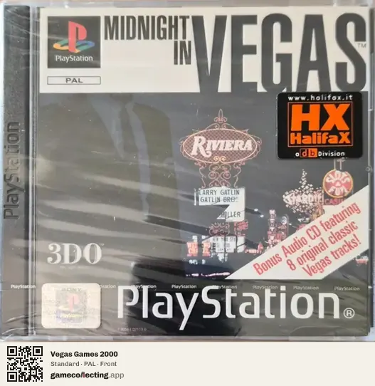 Vegas Games 2000 PlayStation, PAL box front