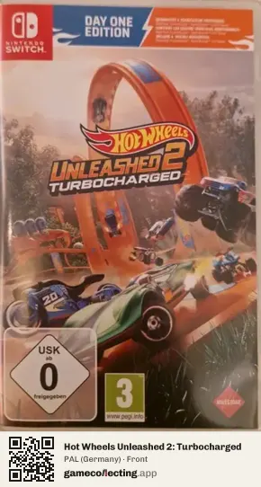 Hot Wheels Unleashed 2: Turbocharged Nintendo Switch, Germany box front